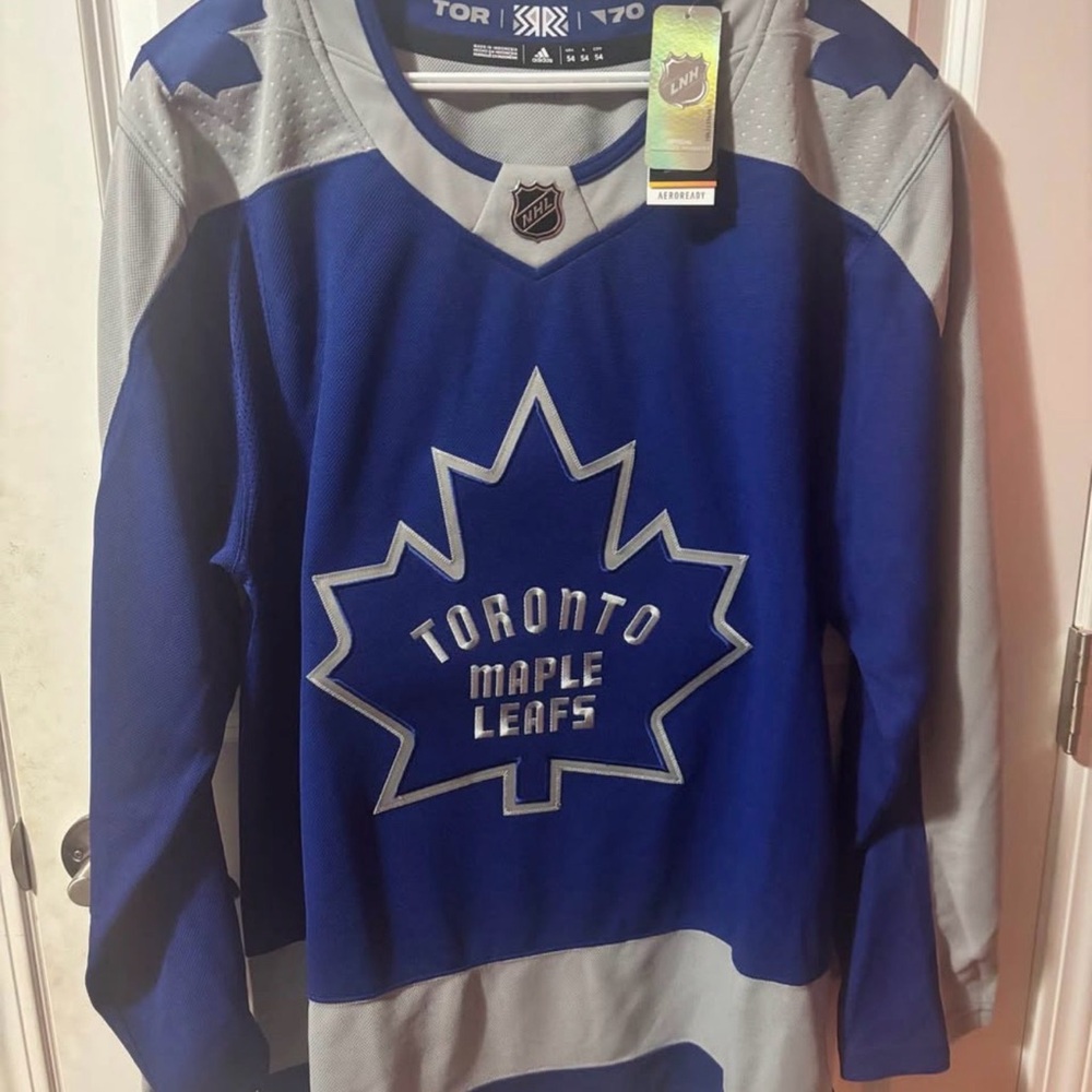 Adidas Toronto Maple Leafs Adizero Reverse Retro Authentic Jersey - Blank